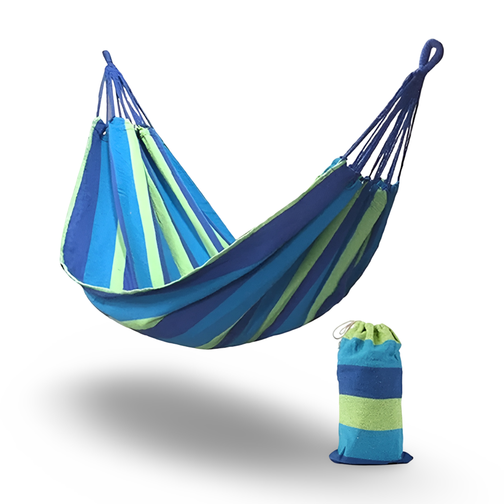 Outdoor Hammock with Cotton Fabric