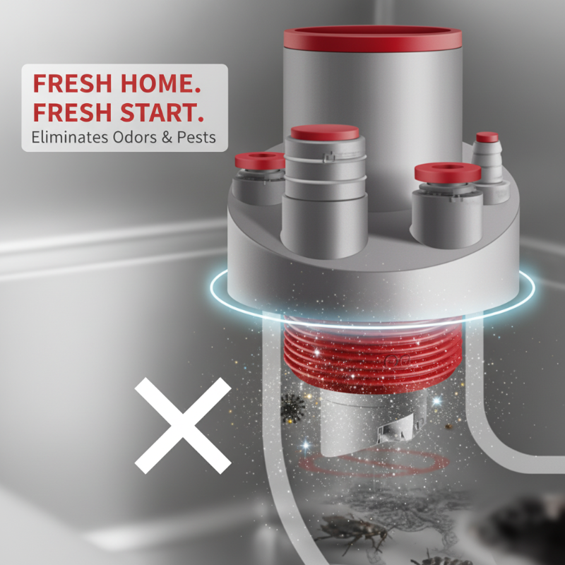 Easy Install Multi-Port Drain Pipe Connector – Decotize