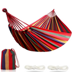 Outdoor Hammock with Cotton Fabric