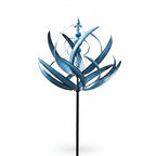 Wind Spinner with Multi-Layered Metal Petal Rotor