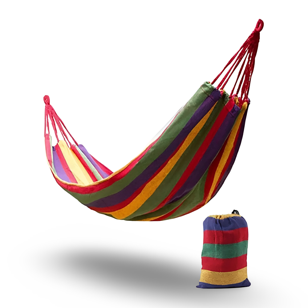 Outdoor Hammock with Cotton Fabric