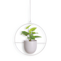 Hanging Plant Pot Holder with Iron Frame
