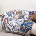 Blanket with Floral Pattern