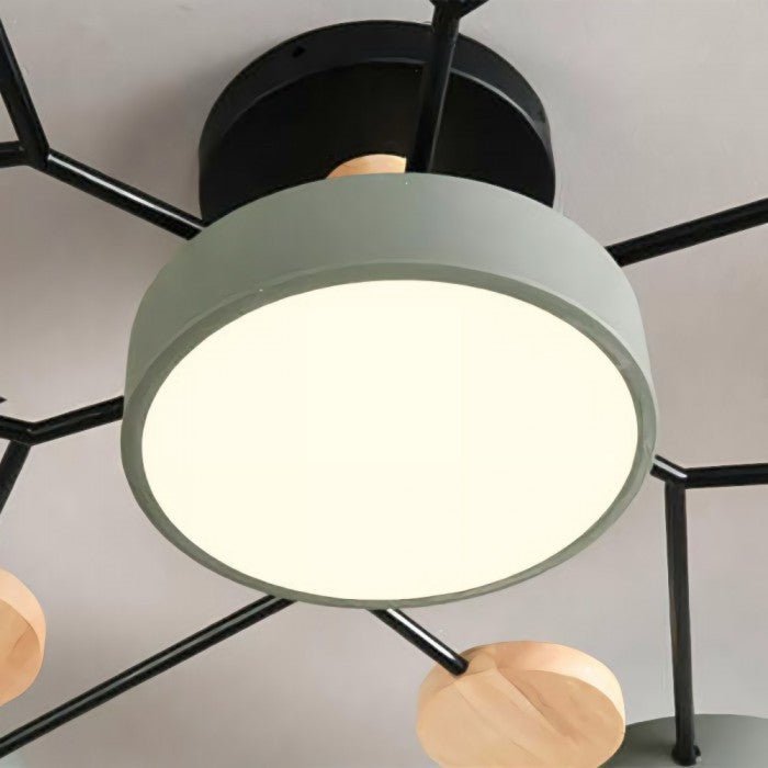 Ceiling Light with Branched Arms