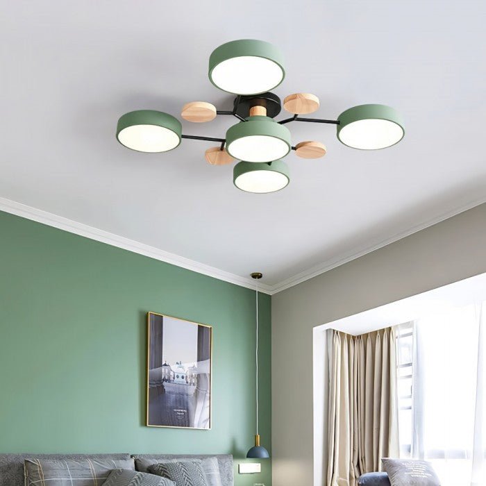 Ceiling Light with Branched Arms