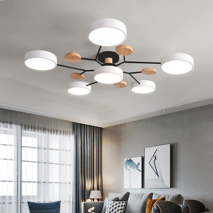 Ceiling Light with Branched Arms