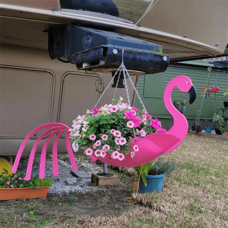Chicken-Shaped Hanging Planter