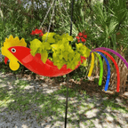 Chicken-Shaped Hanging Planter
