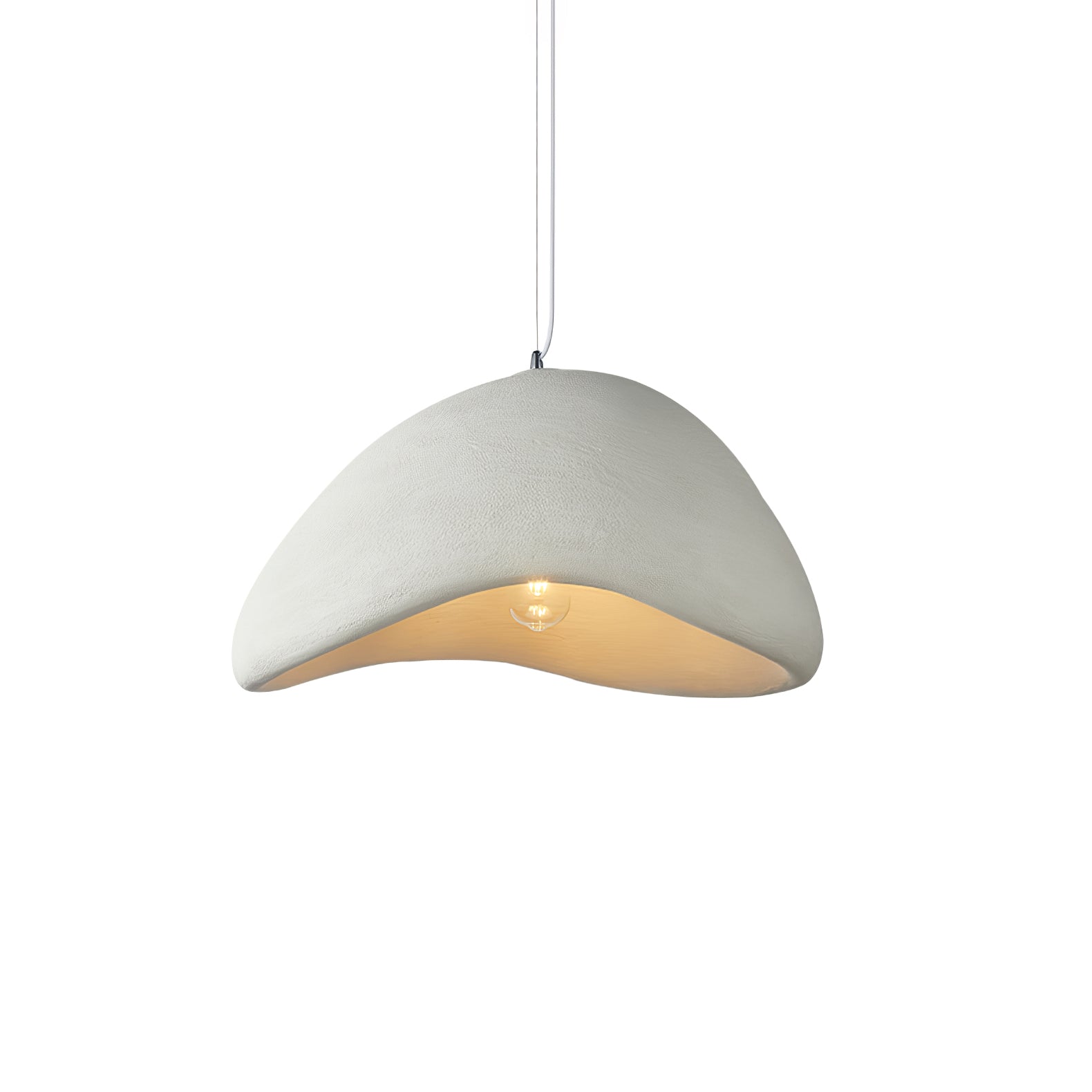 Pendant Light with Fabric Shade