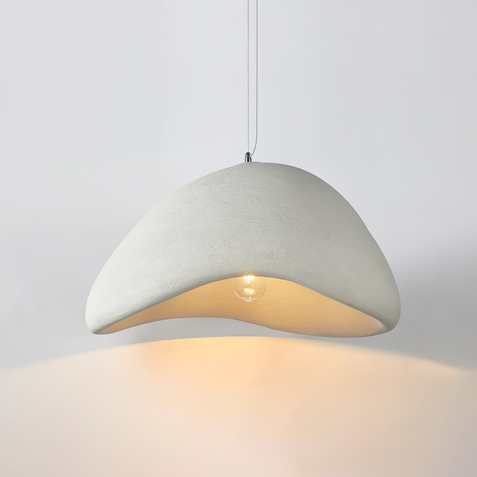 Pendant Light with Fabric Shade