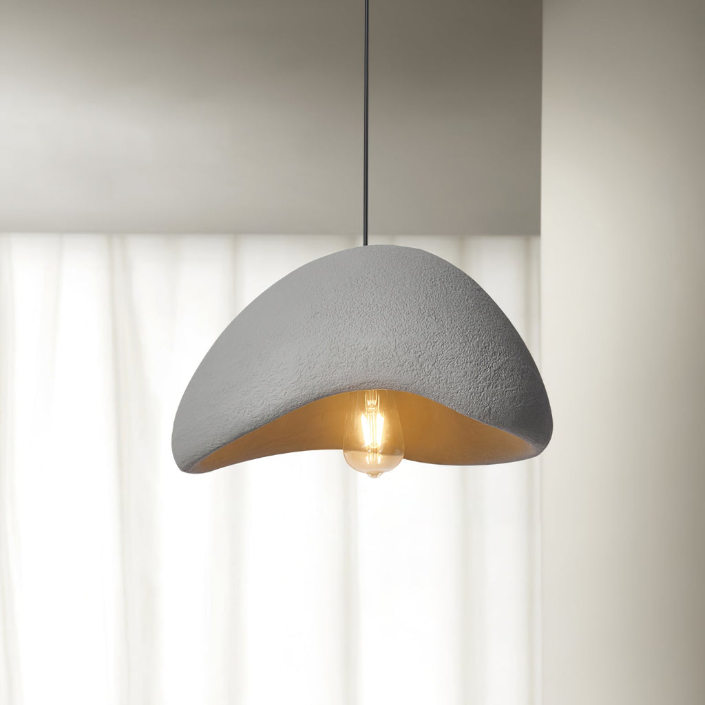 Pendant Light with Fabric Shade