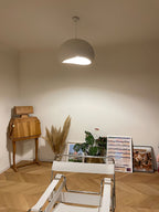 Pendant Light with Fabric Shade