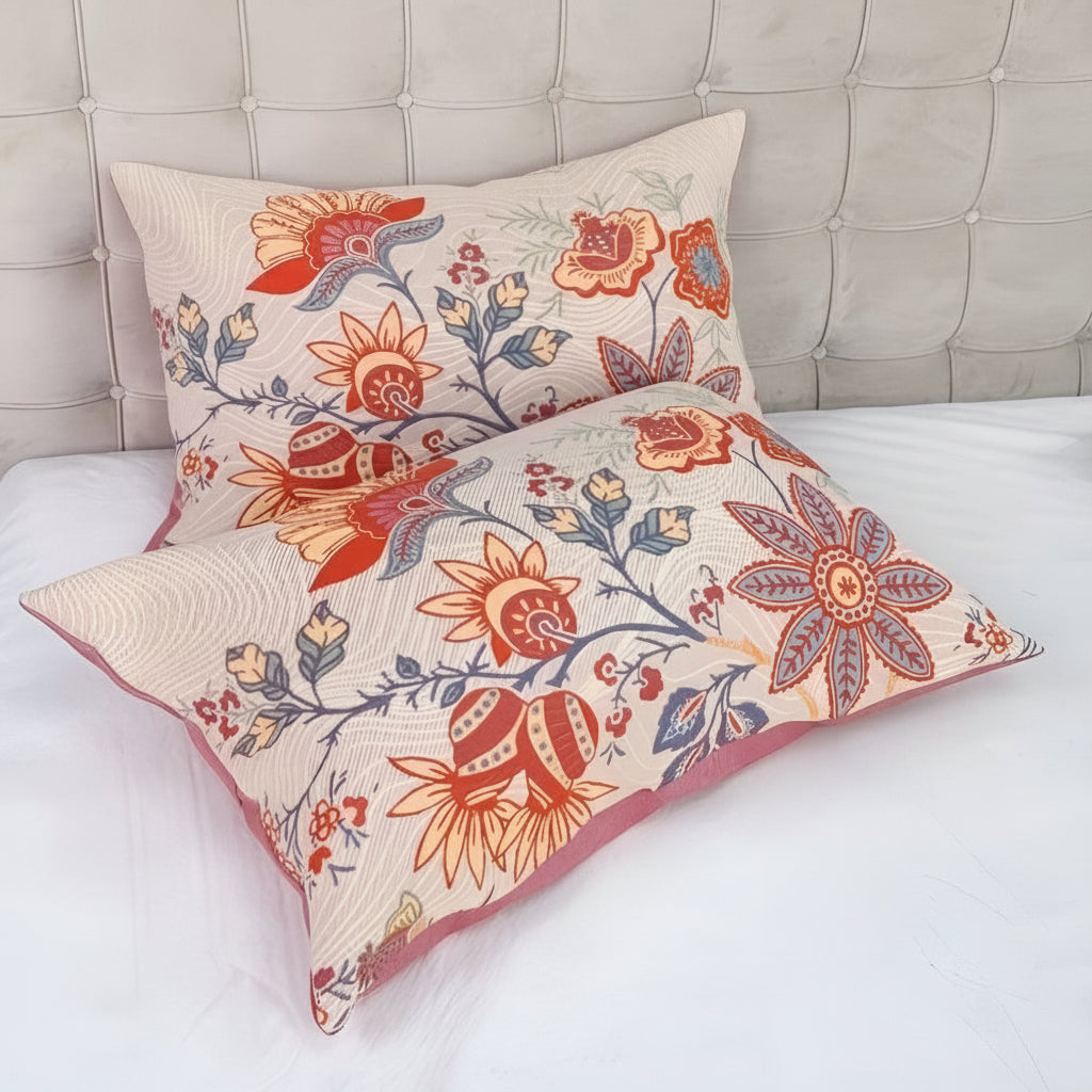 Pillowcases with Floral Print