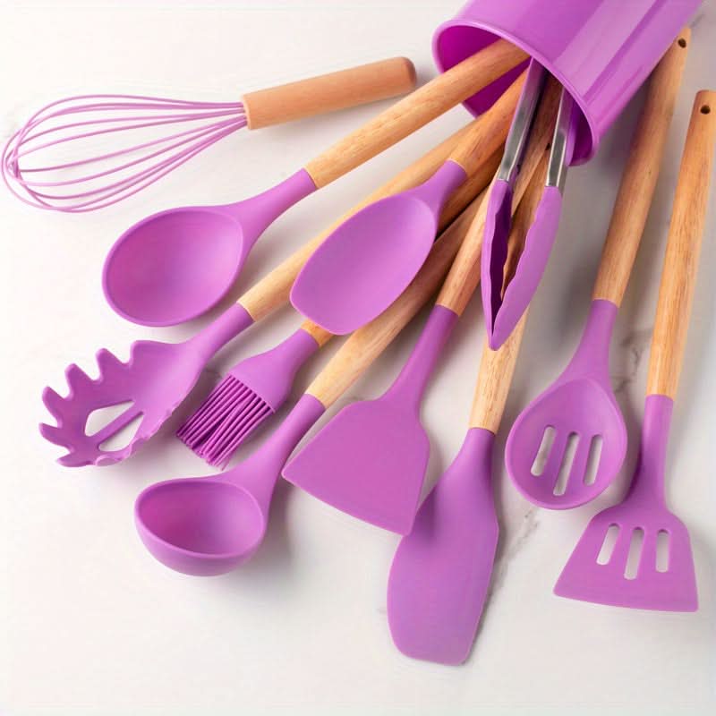 Silicone Kitchen Utensil Set