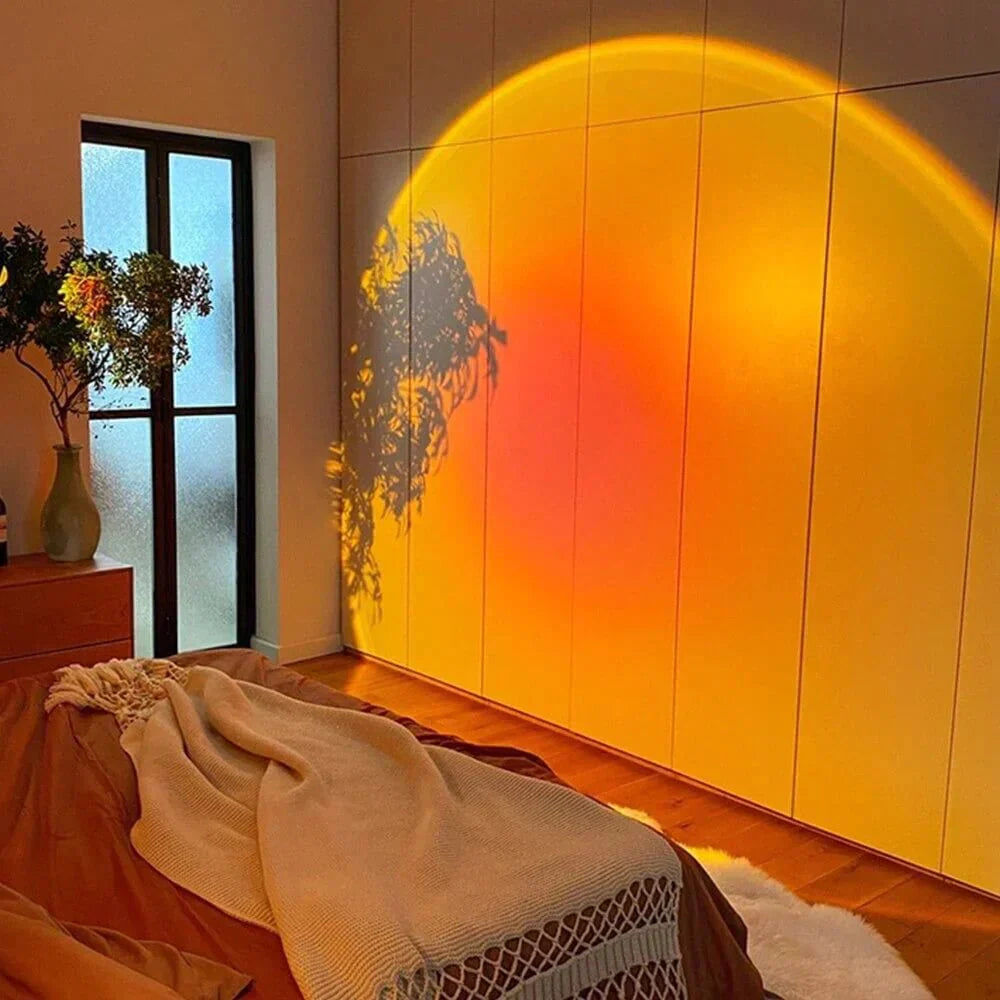 Sunset Projector Lamp with Rotating Head