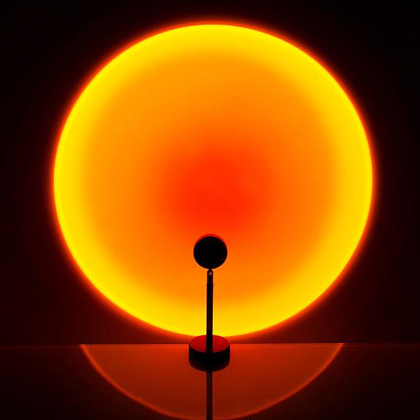 Sunset Projector Lamp with Rotating Head