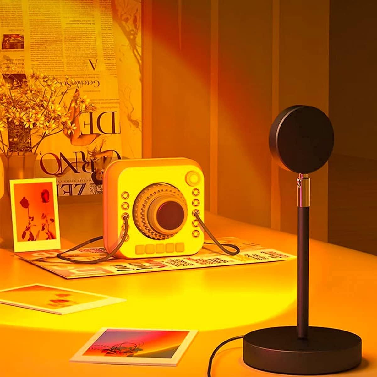 Sunset Projector Lamp with Rotating Head