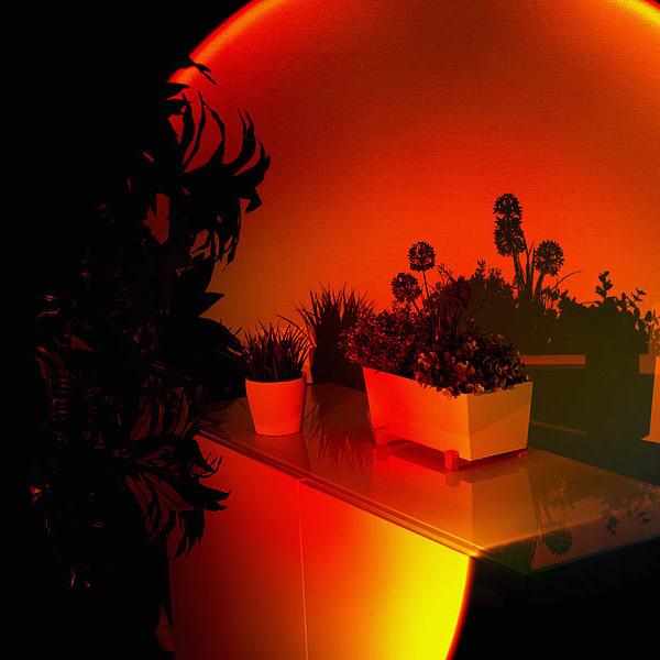 Sunset Projector Lamp with Rotating Head