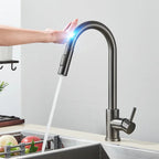 Touch-Activated Kitchen Faucet