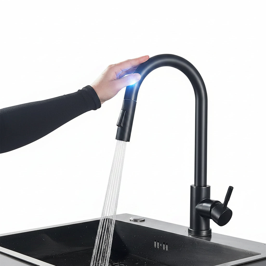 Touch-Activated Kitchen Faucet