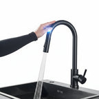Touch-Activated Kitchen Faucet