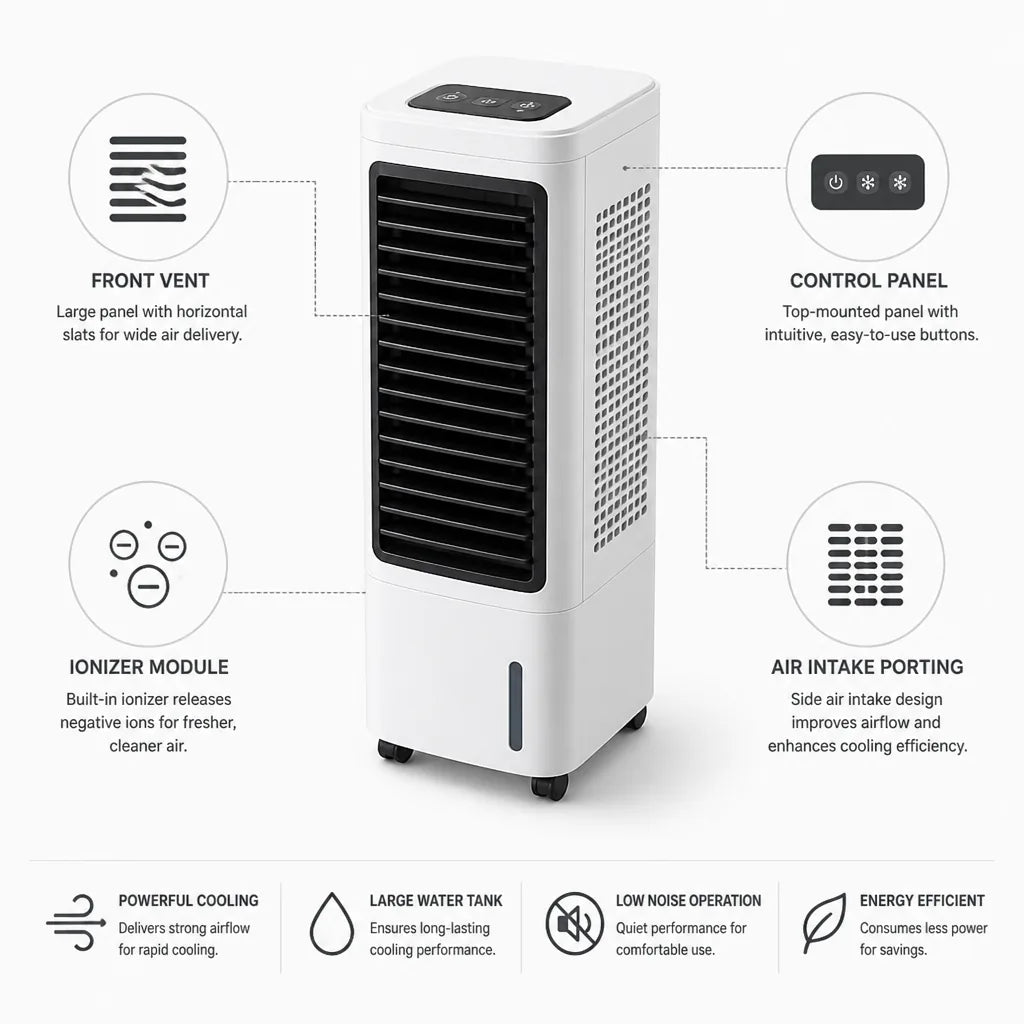 Air Cooler with Ionizer