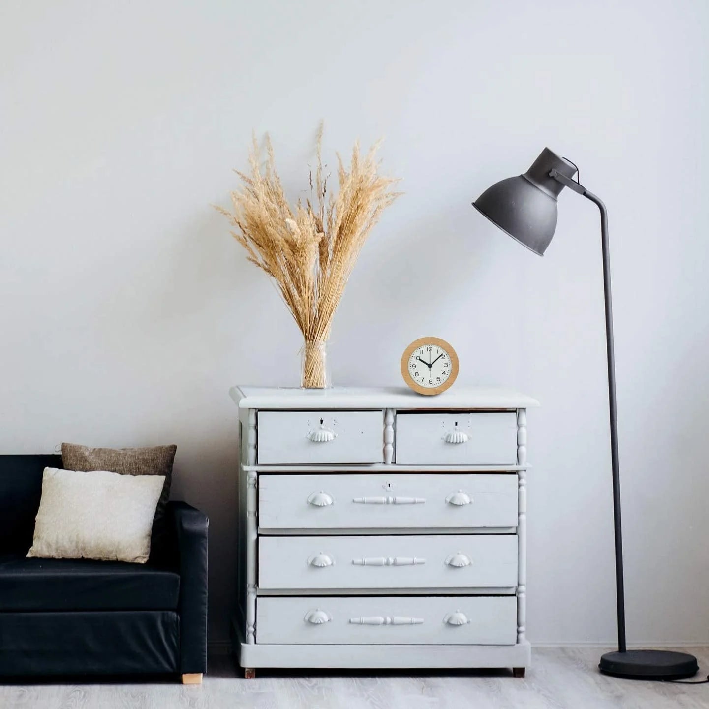 Alarm Clock with Beech Wood Case