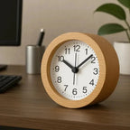 Alarm Clock with Beech Wood Case