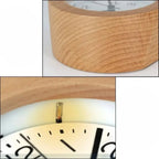 Alarm Clock with Beech Wood Case