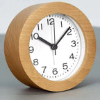 Alarm Clock with Beech Wood Case