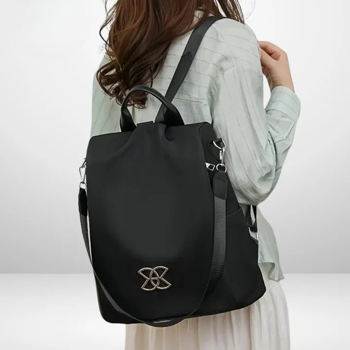 Anti-Theft Backpack | Hidden Back Zipper & Water-Repellent Oxford