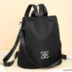 Anti-Theft Backpack | Hidden Back Zipper & Water-Repellent Oxford