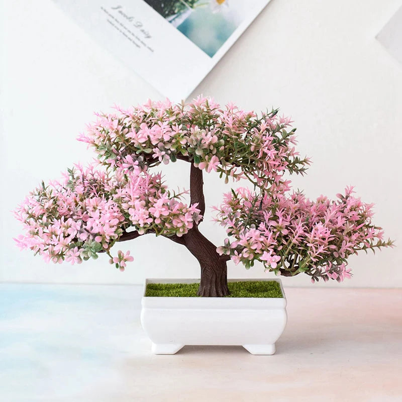 Artificial Bonsai Plant | Lifelike Foliage & Low-Maintenance | 25 x 18 cm