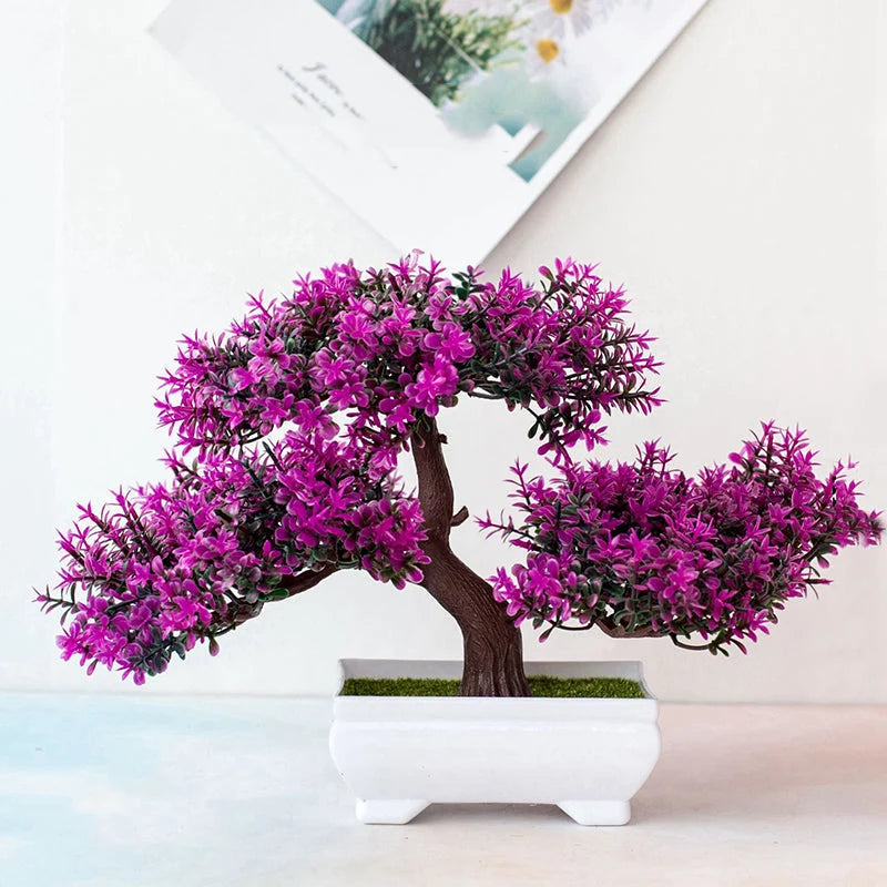Artificial Bonsai Plant | Lifelike Foliage & Low-Maintenance | 25 x 18 cm