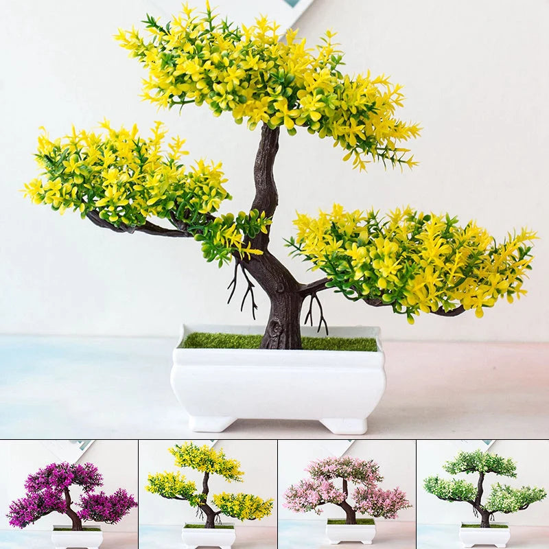 Artificial Bonsai Plant | Lifelike Foliage & Low-Maintenance | 25 x 18 cm