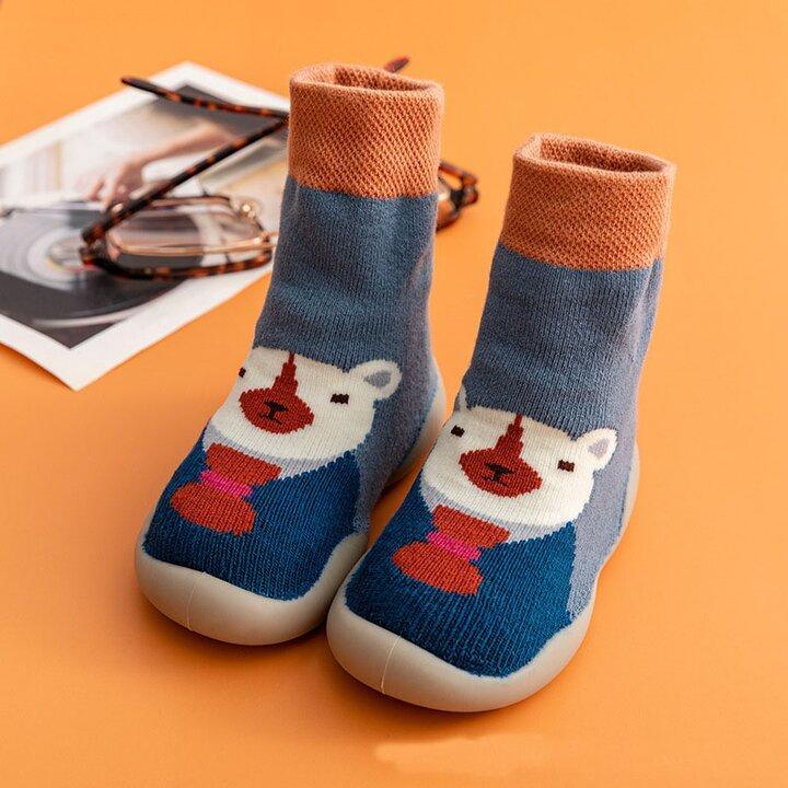 Baby Slippers | ABS Anti-Slip Sole & Double-Layer Felt Lining | Sizes 18-27
