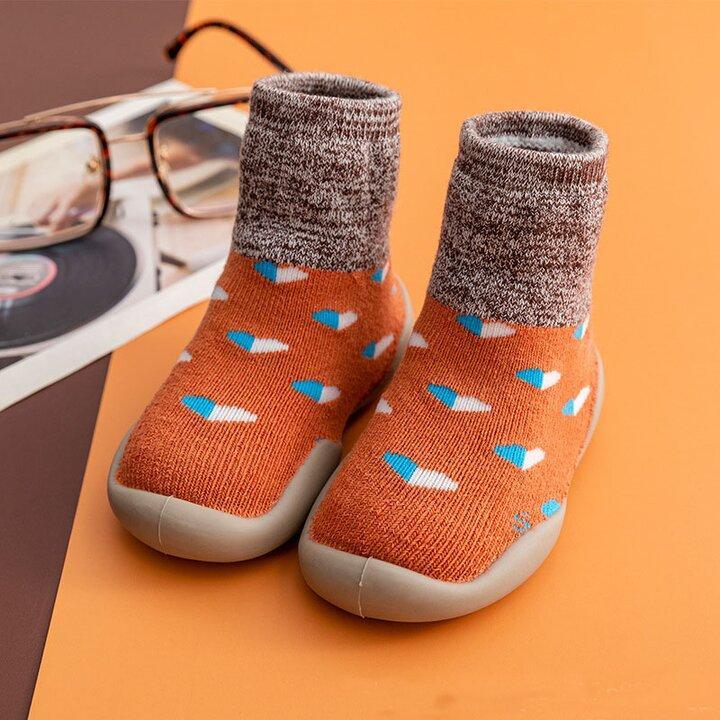 Baby Slippers | ABS Anti-Slip Sole & Double-Layer Felt Lining | Sizes 18-27
