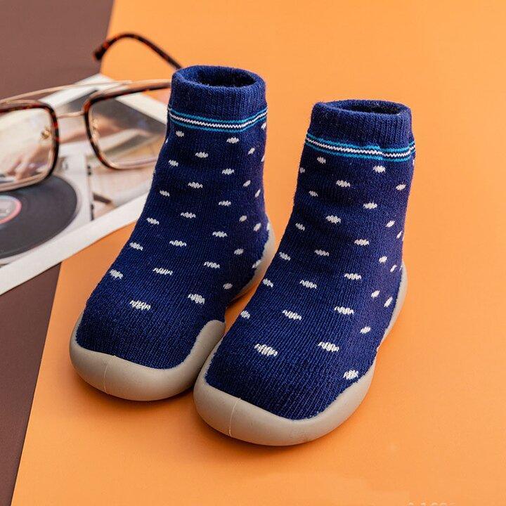 Baby Slippers | ABS Anti-Slip Sole & Double-Layer Felt Lining | Sizes 18-27