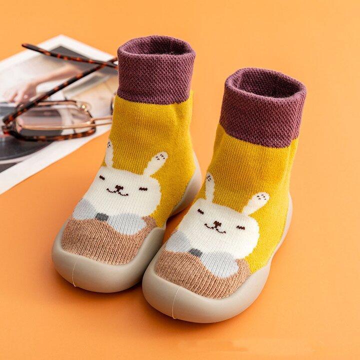 Baby Slippers | ABS Anti-Slip Sole & Double-Layer Felt Lining | Sizes 18-27