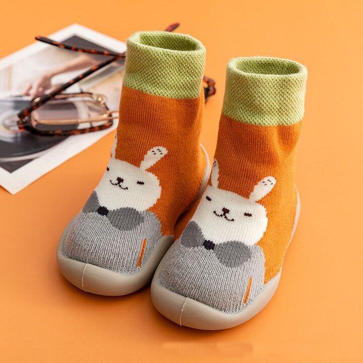 Baby Slippers | ABS Anti-Slip Sole & Double-Layer Felt Lining | Sizes 18-27