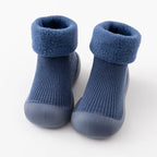 Baby & Toddler Sock Shoes | Non-Slip Sole & Thick Warm Fabric | Sizes 19-27