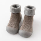 Baby & Toddler Sock Shoes | Non-Slip Sole & Thick Warm Fabric | Sizes 19-27