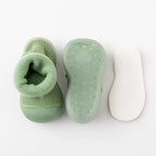 Baby & Toddler Sock Shoes | Non-Slip Sole & Thick Warm Fabric | Sizes 19-27