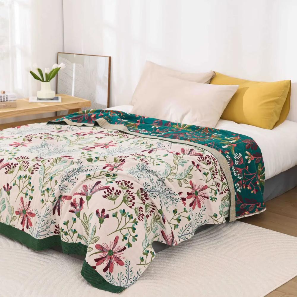 Blanket | Organic Cotton 4-Layer Gauze | Soft & Skin-Friendly