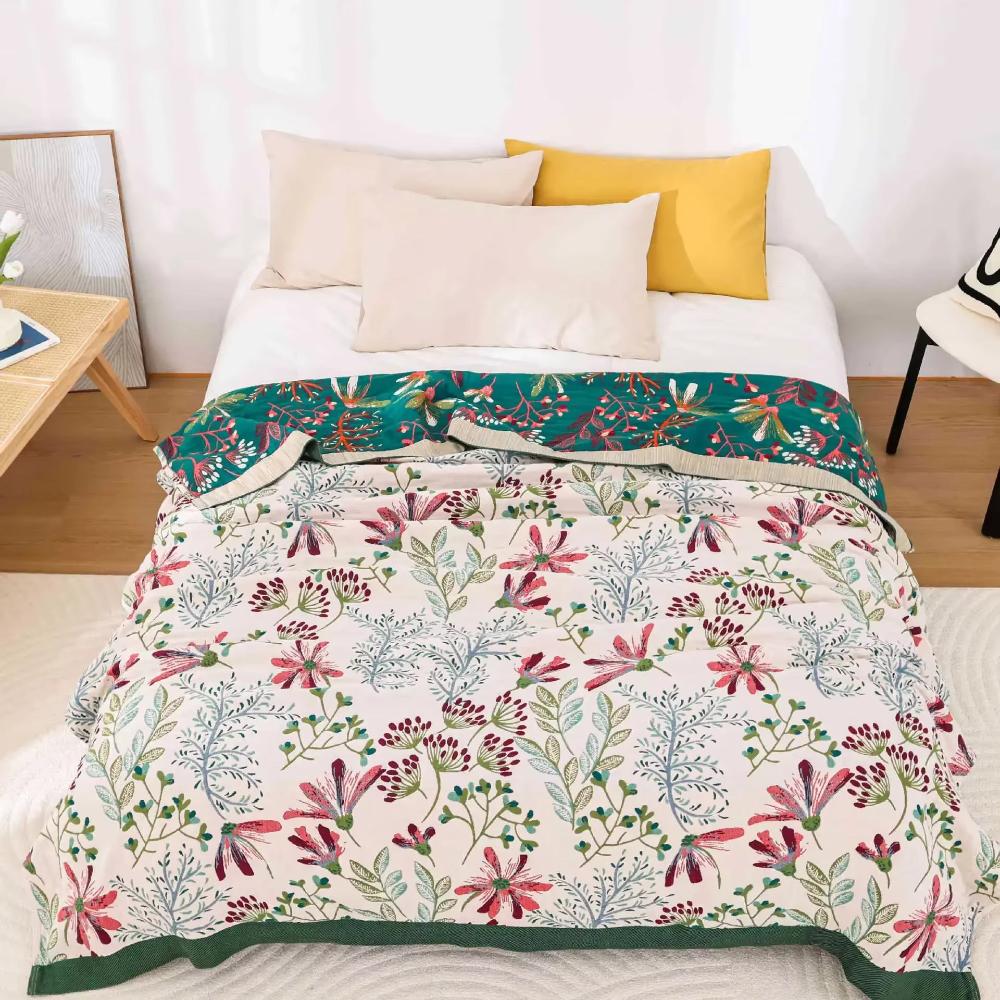 Blanket | Organic Cotton 4-Layer Gauze | Soft & Skin-Friendly