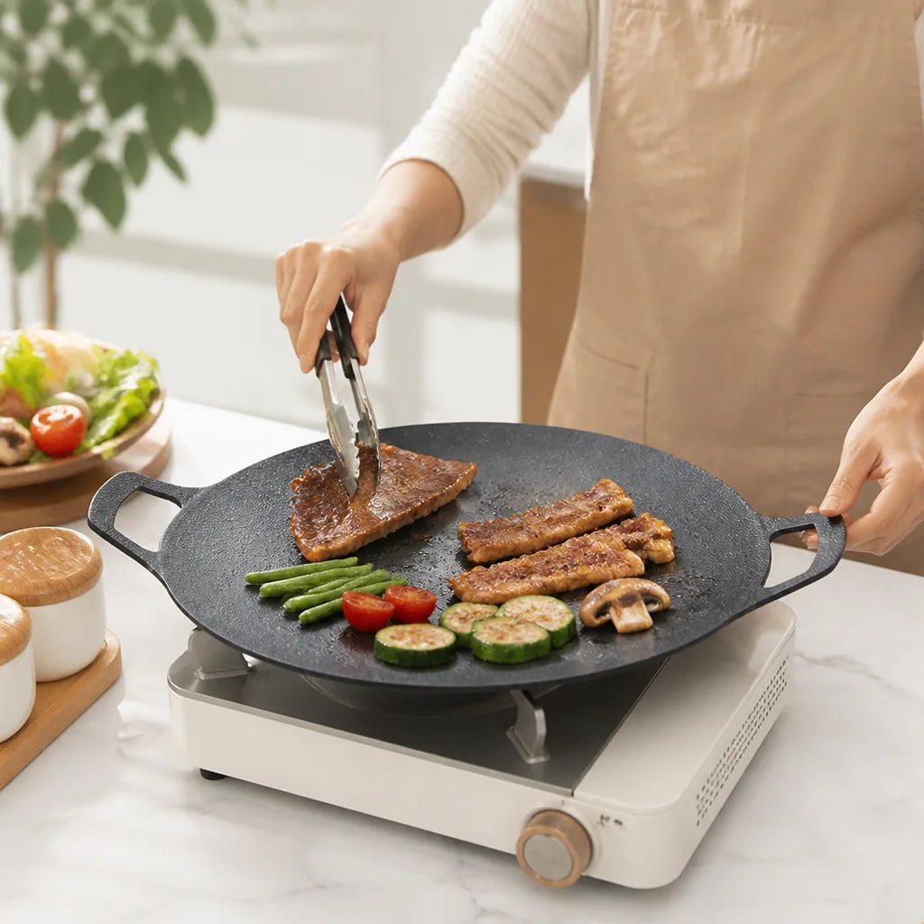 Cast Iron Grill Pan