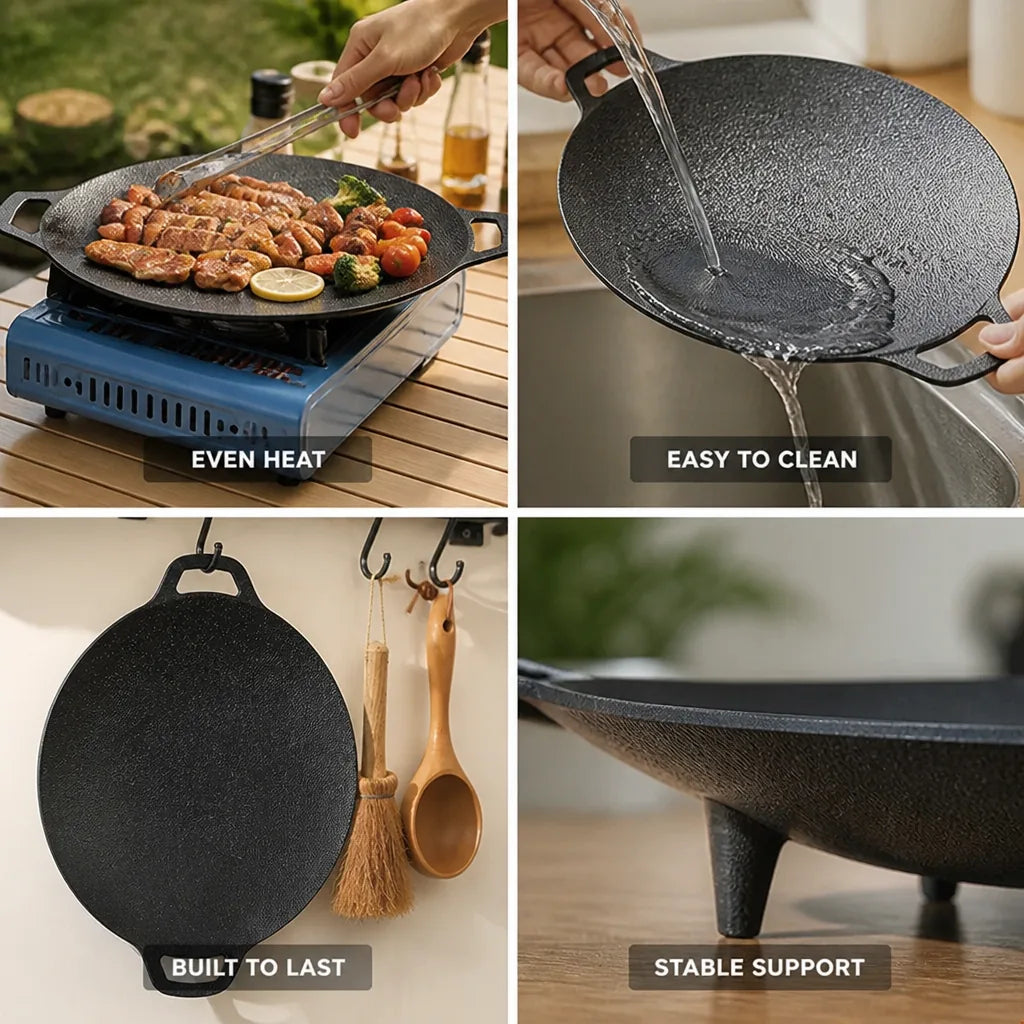 Cast Iron Grill Pan