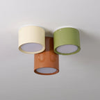 Ceiling Light | Minimal Cylindrical Design & Integrated LED | Flush Mount