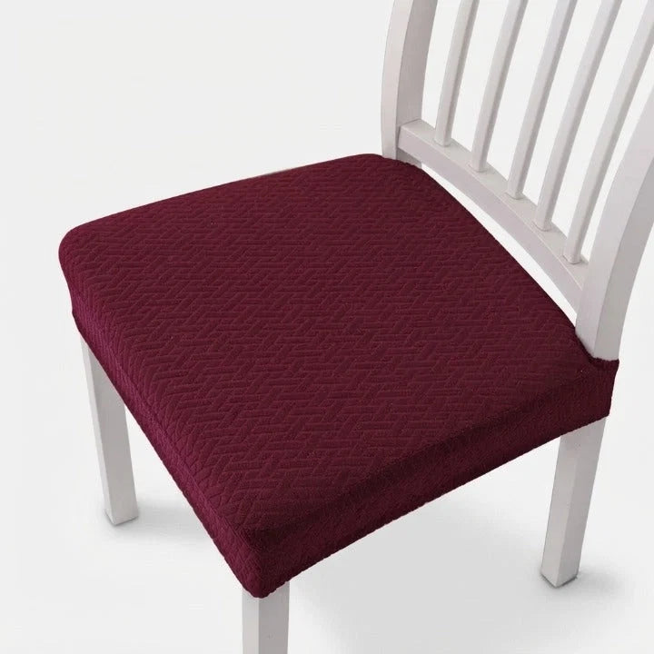 Chair Cover with Elastic Jacquard Fabric