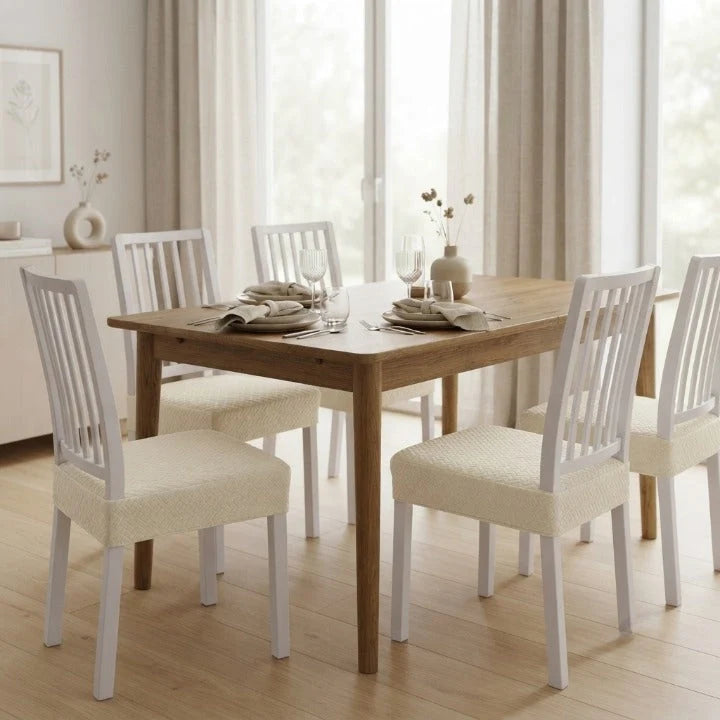 Chair Cover with Elastic Jacquard Fabric